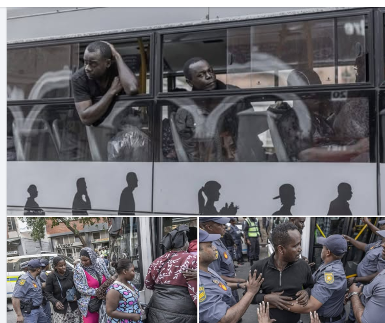 South Africa police move foreigners seeking safety from anti-migrant threats