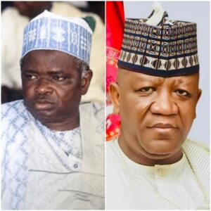 Alhaji Umaru Shinkafi and Senator Abdul Aziz Yari