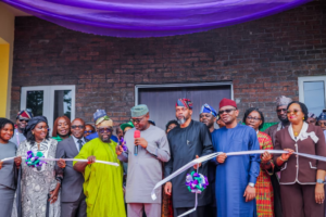 Governor Oyebanji inaugurating the Centre for Newborn Health Research and Innovation at EKSUTH